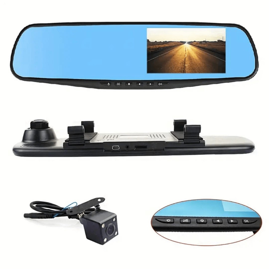 SmartDrive™ | ESPEJO RETROVISOR CON DOBLE CAMARA FRONTAL Y REVERSO